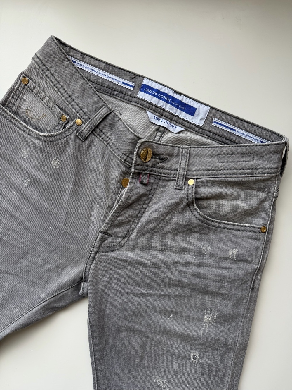 Jacob Cohen Nick Gray Slim Stretch Jeans